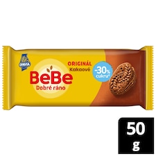 Opavia BeBe Good Morning Cocoa Cereals Biscuits -30% Sugar 50g