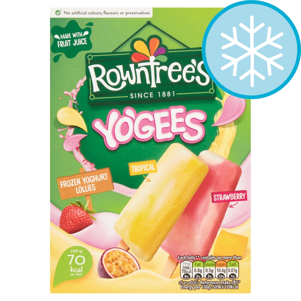 Rowntree's YO'GEES 6X55ml
