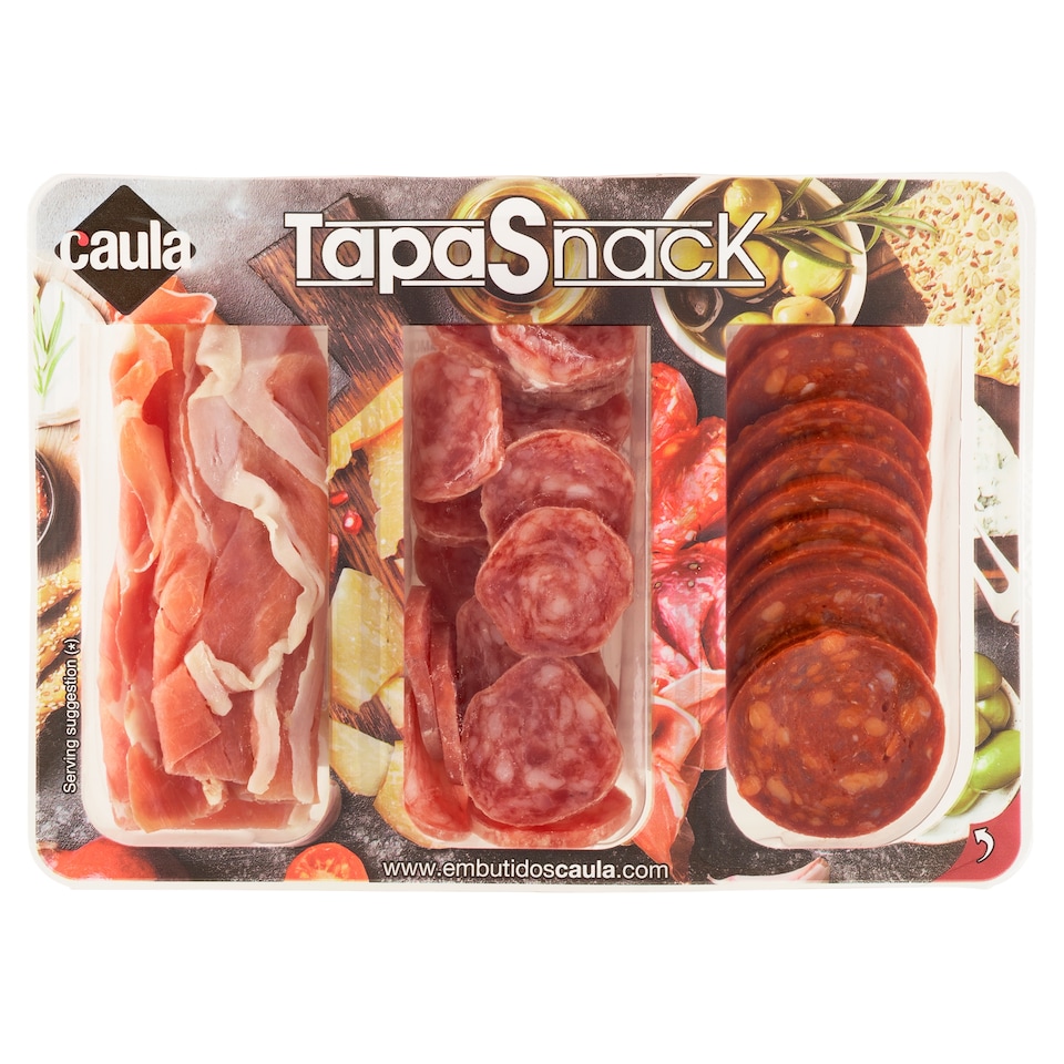 Caula Tapas Snack 3 x 40g (120g)