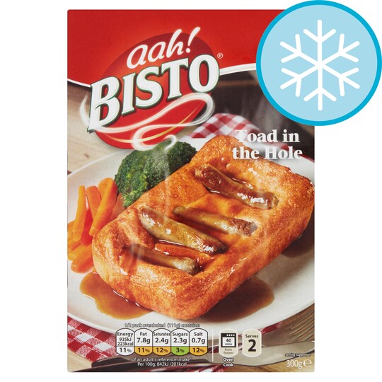BISTO TOAD IN THE HOLE 300G Tesco Groceries