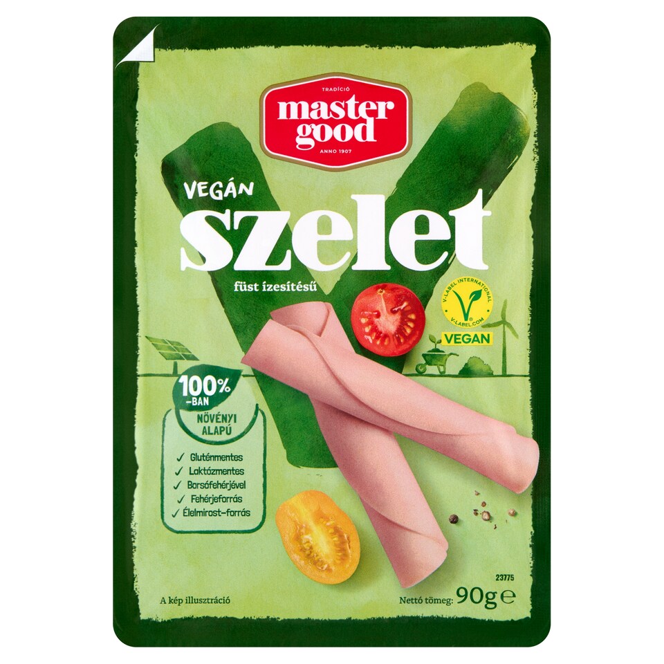 Master Good füst ízesítésű vegán szelet 90 g  1. kép