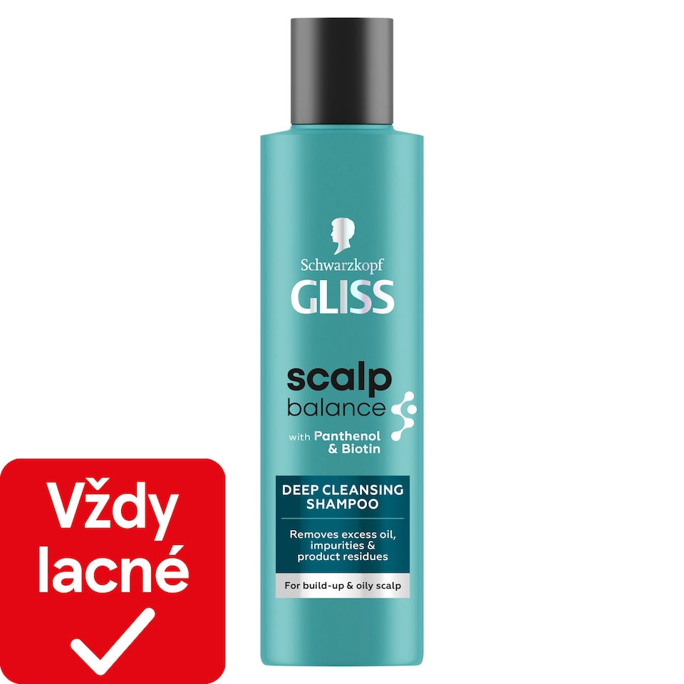 Gliss hĺbkovo čistiaci šampón Scalp Balance 200 ml