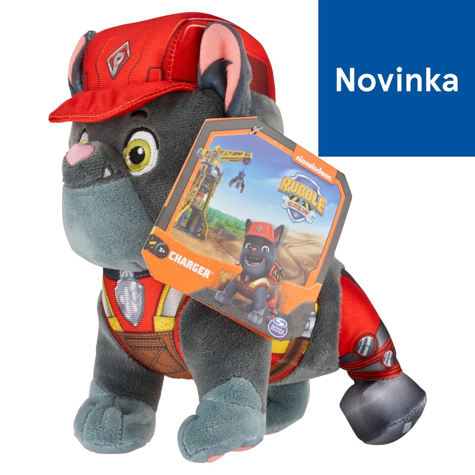 Nickelodeon Rubble & Crew Charger plyšová hračka