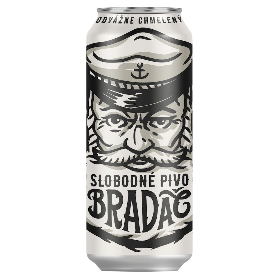 Bradáč Slobodné Pivo plechovka 500 ml