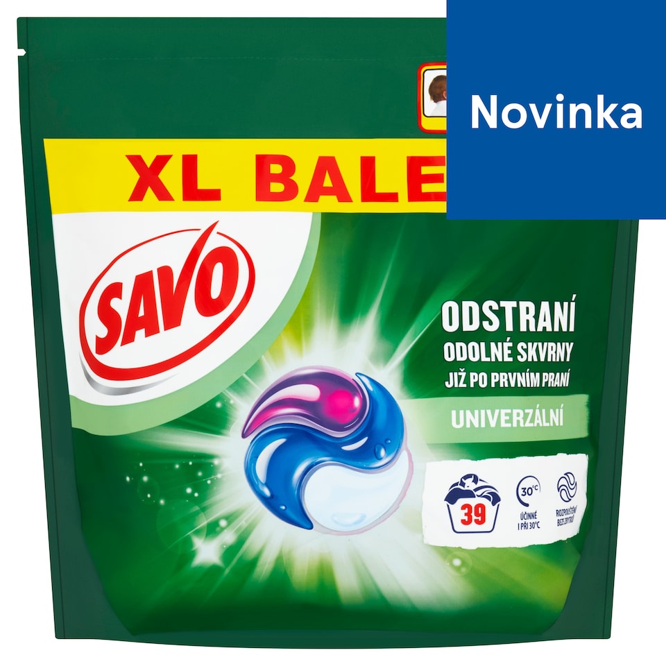 obrázok 1 z Savo Univerzálne gélové kapsuly na pranie 39 praní 822,9 g