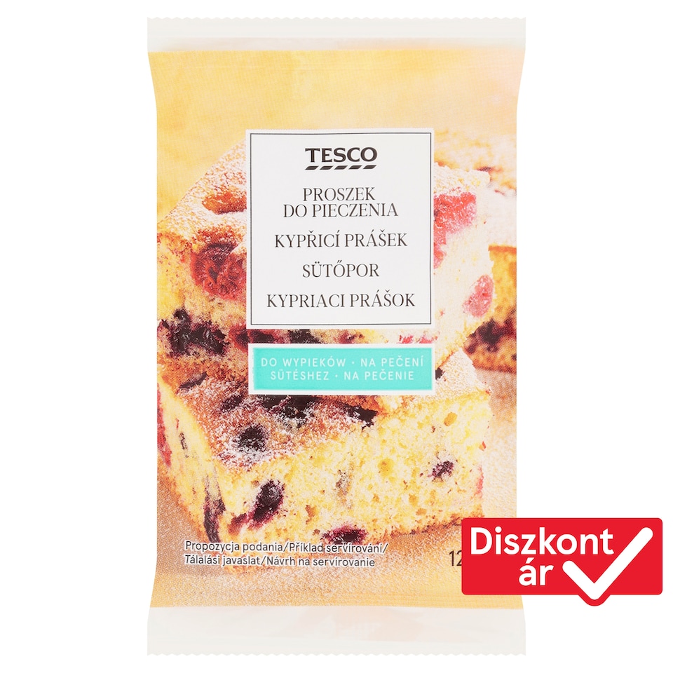 Tesco Baking Powder 5 x 12 g