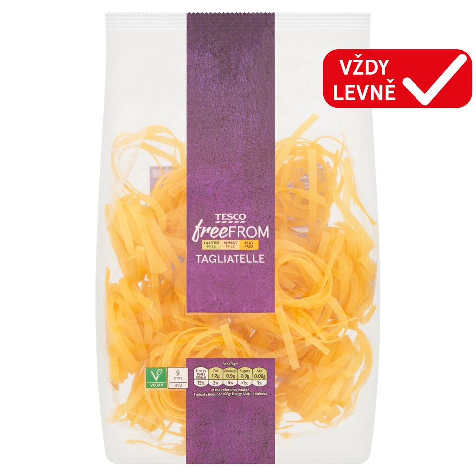 Tesco Free From Tagliatelle 250g