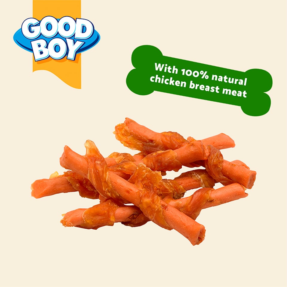 image 1 of Good Boy Wagtastic Chicken & Carrot Sticks 320G