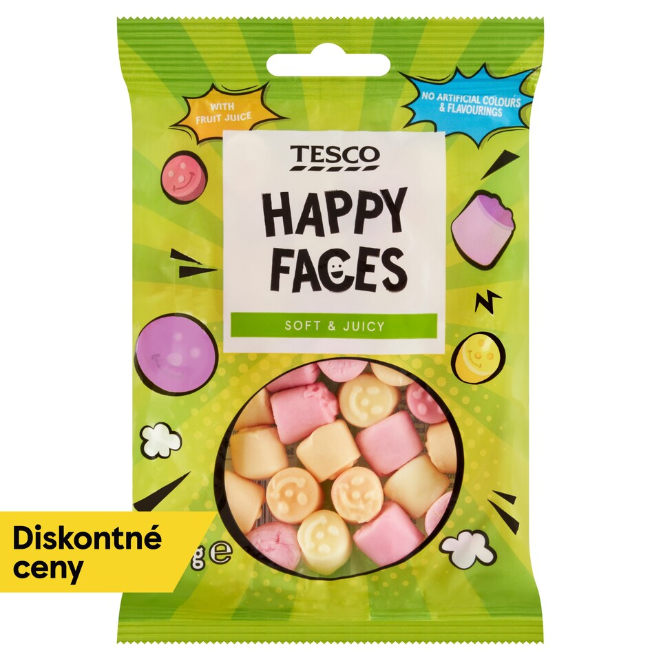 Tesco Jelly Candies with Fruit Flavors 100 g