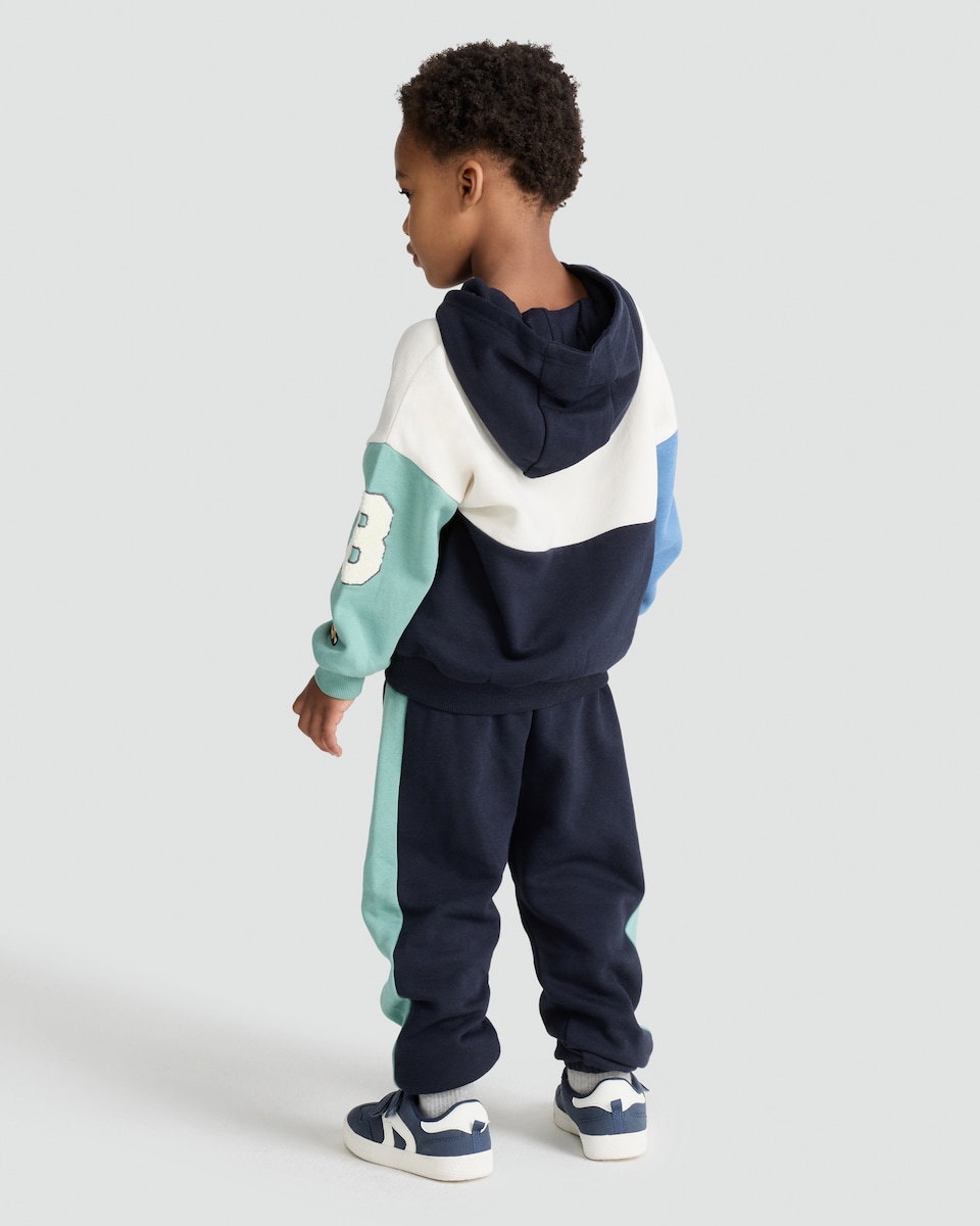image 1 of Bluey 2-Piece Cotton Rich Hoodie and Joggers Set in Multi