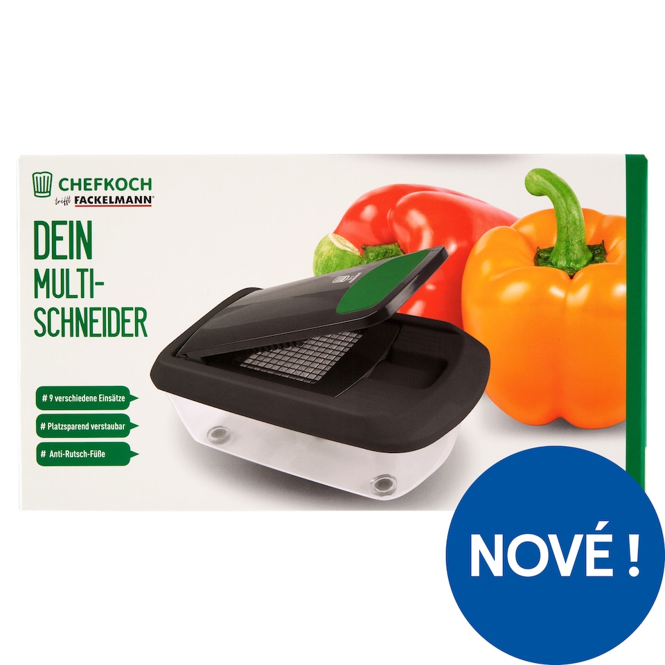 Chefkoch trifft Fackelmann Multifunkční kráječ