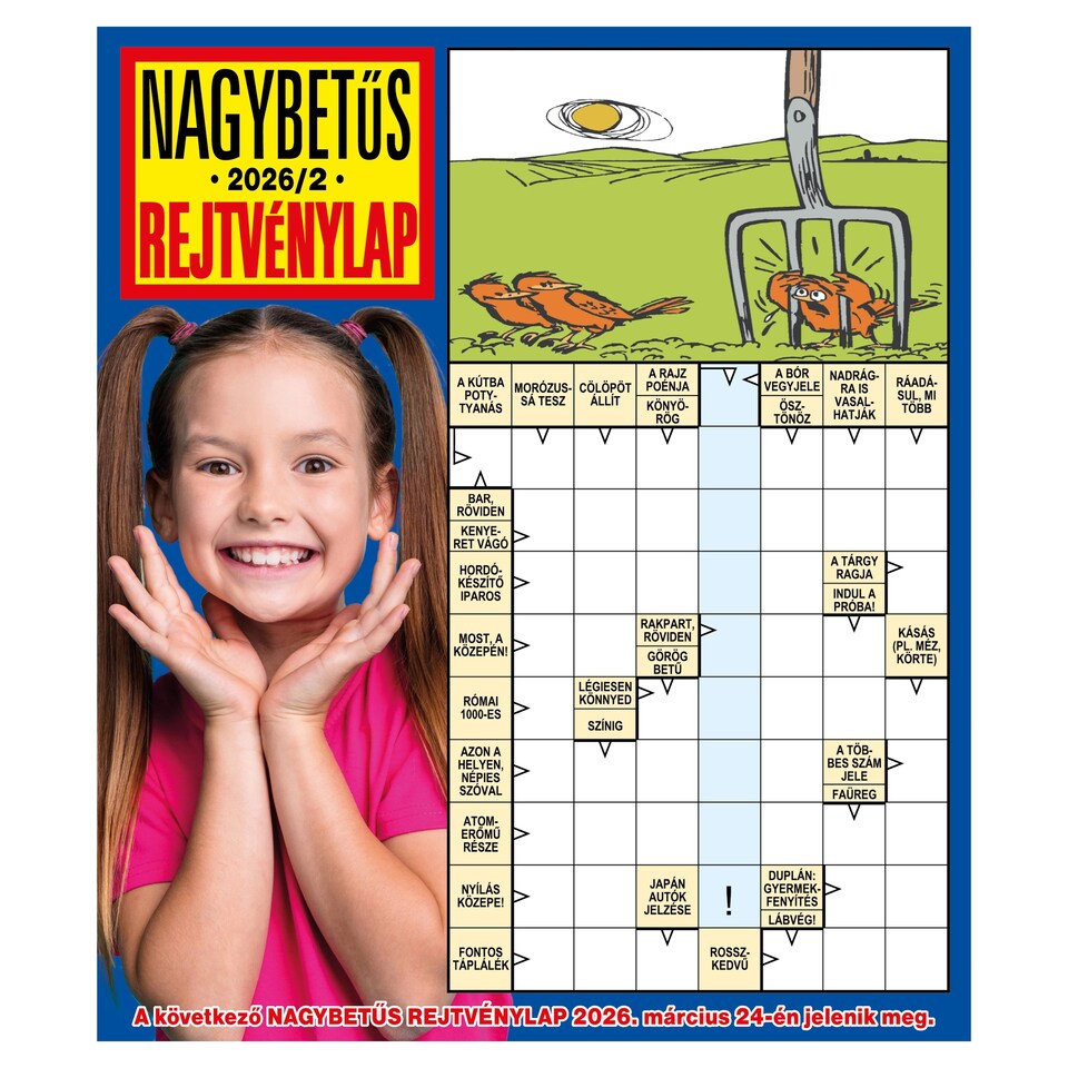 Nagybetűs Rejtvénylap