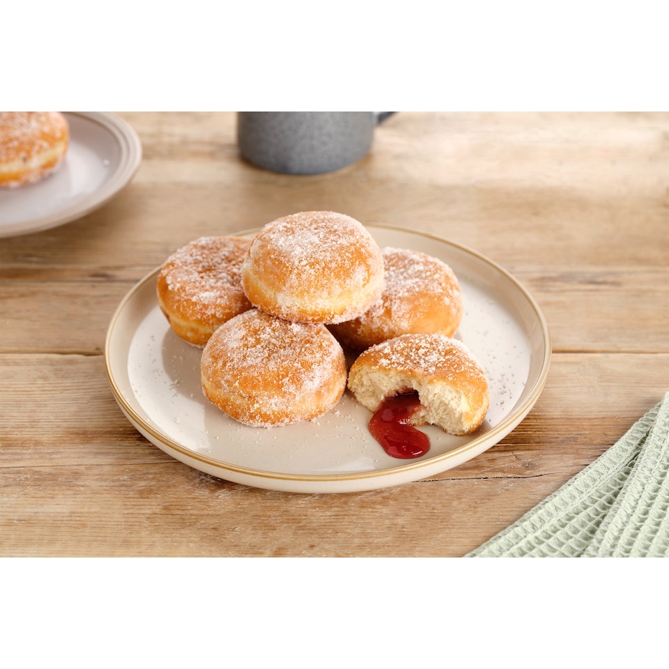 image 1 of Tesco 5 Jam Doughnuts