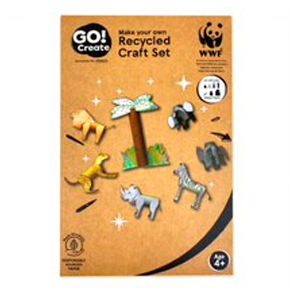 Go Create Wwf Grasslands Recycled Craft