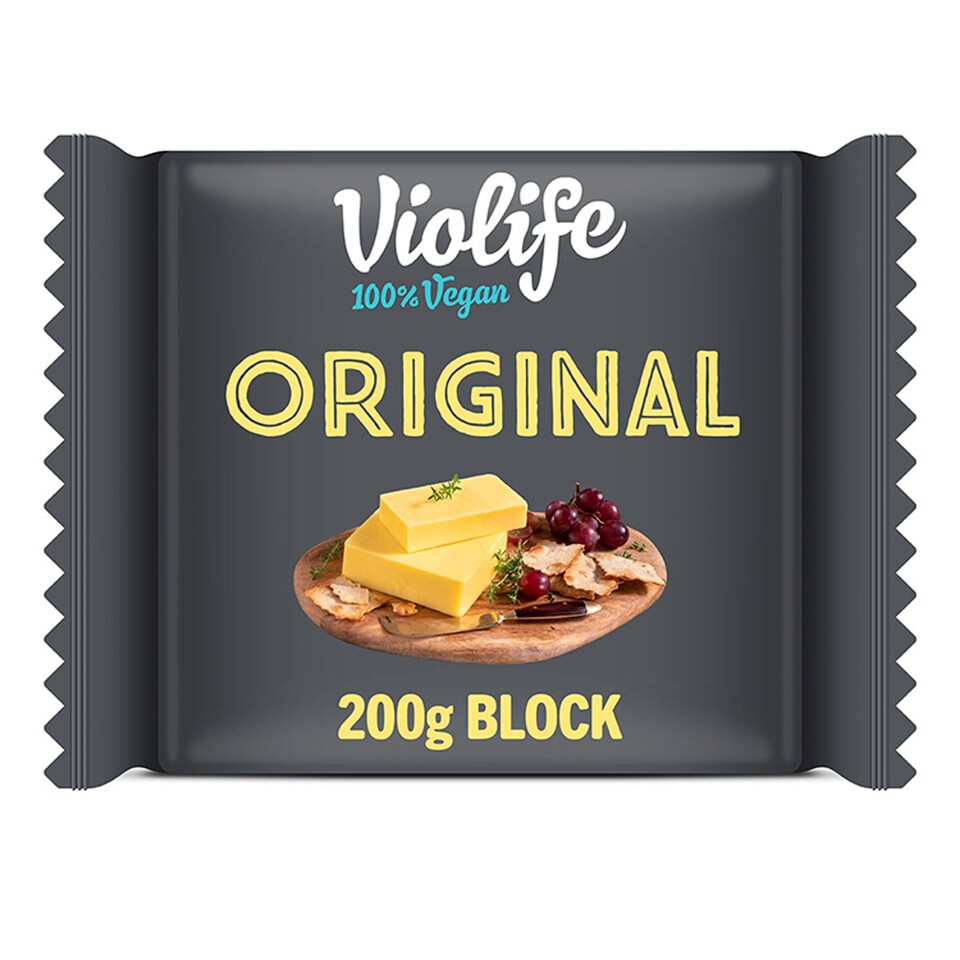 Violife Vegan Cheese Alternative Original Flavour Block 200G
