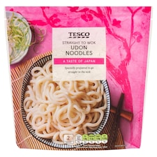 Tesco Straight To Wok Udon Noodles 300G
