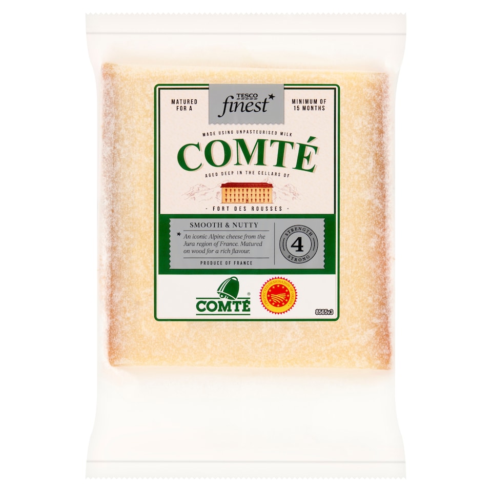 Tesco Finest Comté kemény, zsíros sajt 180 g