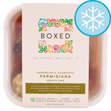 Boxed Aubergine & Courgette Parmigiano 375G