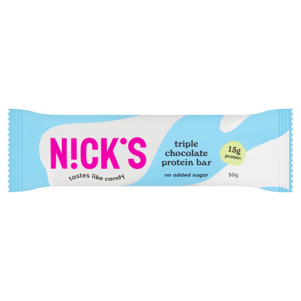 NICK'S Protein Bar Triple Chocolate 50g