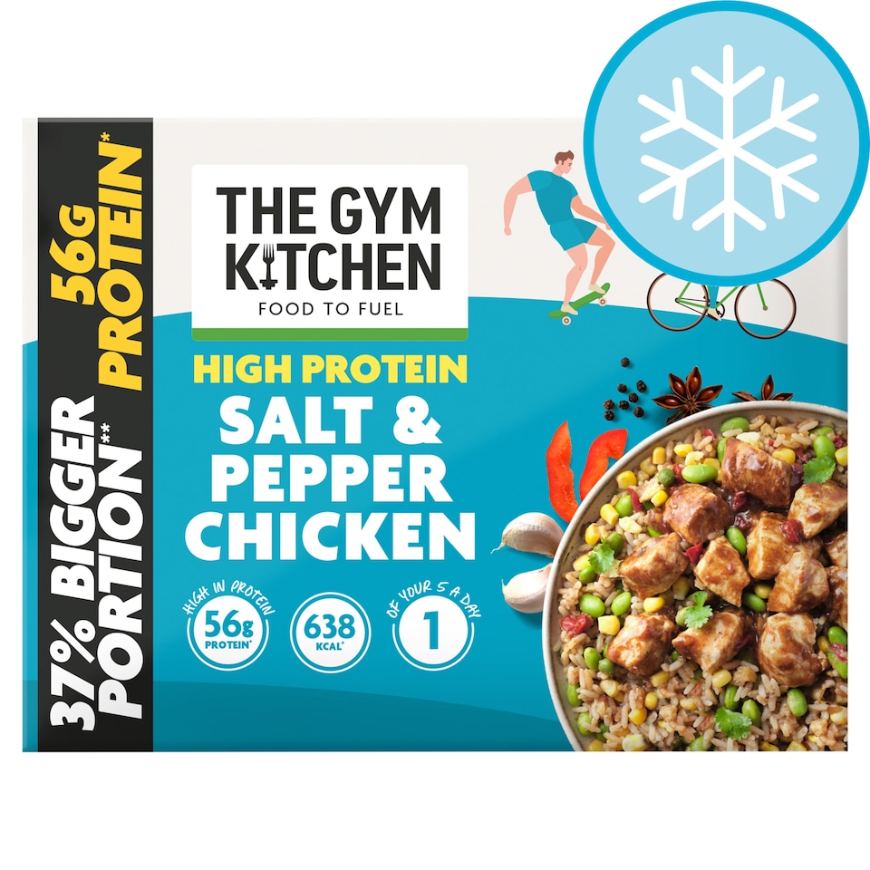image 1 of The Gym Kitchen Salt & Pepper Chicken 550g