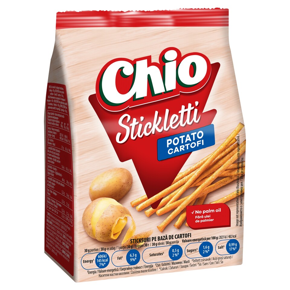 Chio Stickletti burgonyás pálcika 160 g