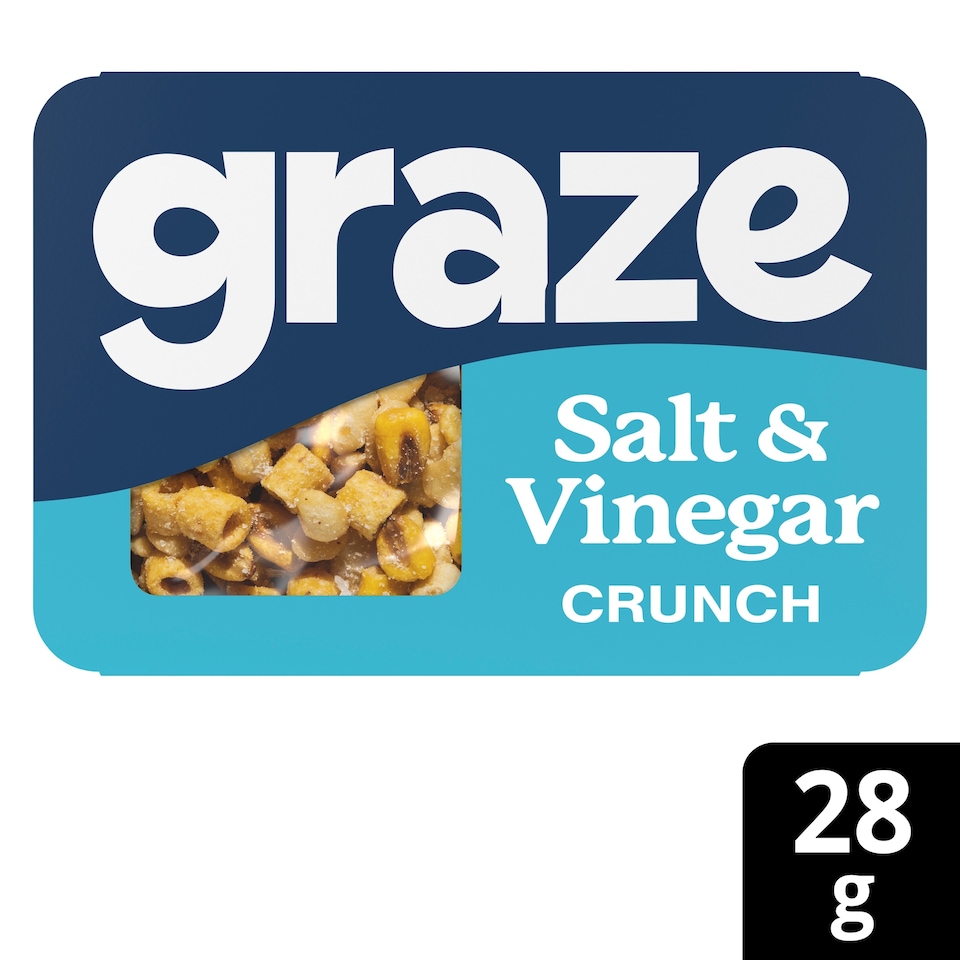 image 1 of Graze Salt & Vinegar Crunch 28G