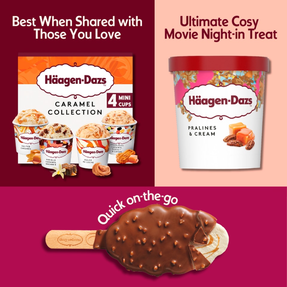 image 1 of Haagen-Dazs Pralines & Cream Ice Cream 460Ml