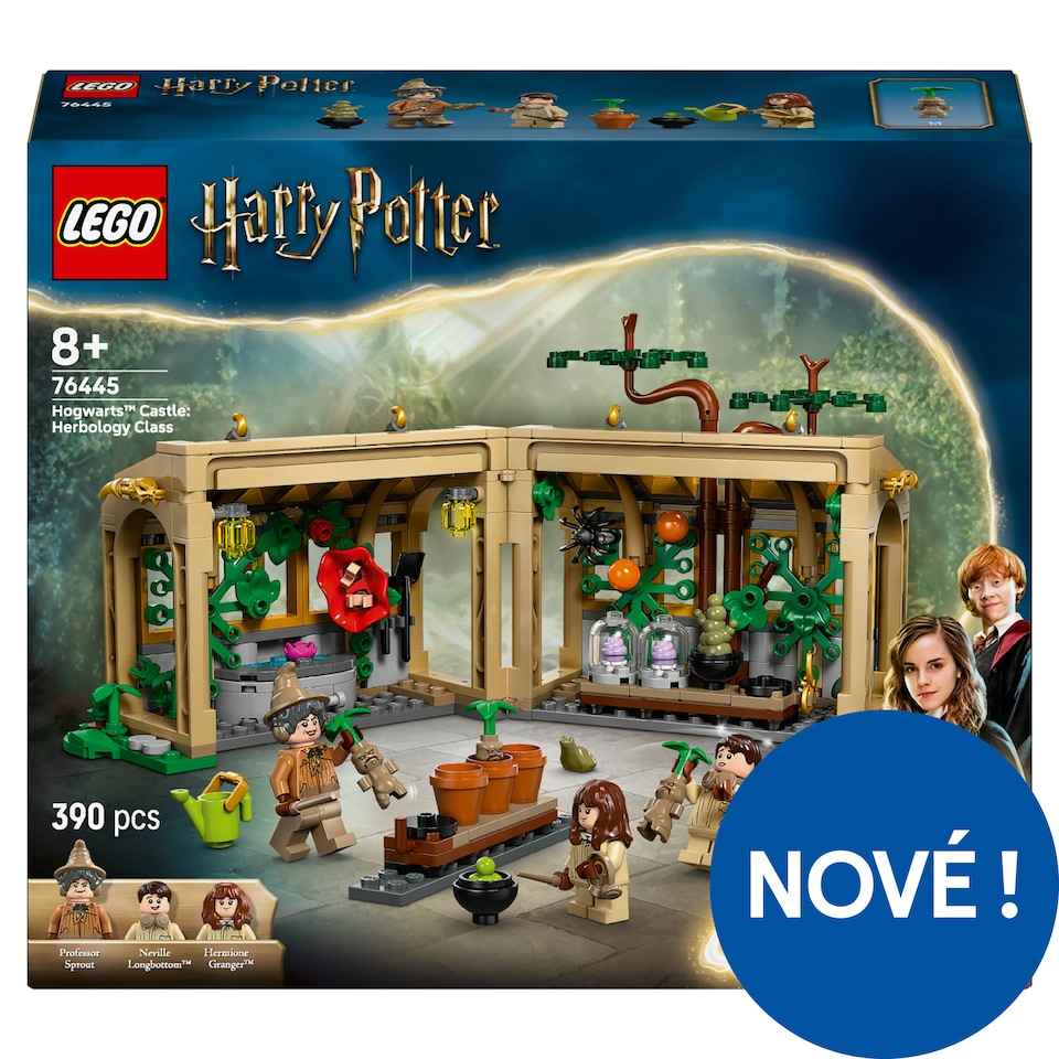 Obrázek 1 pro produkt LEGO Harry Potter 76445 Bradavický hrad: Hodina bylinkářství