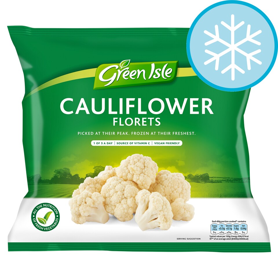 Green Isle Cauliflower Florets 450g