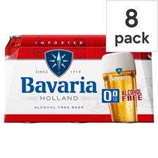 Bavaria 0.0% Beer 8 X 330Ml