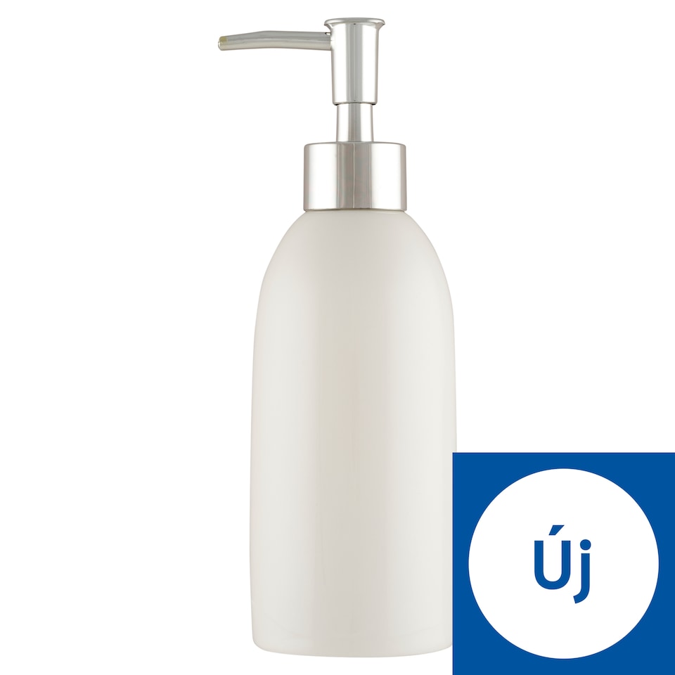 F&F Home White Ceramic Soap Dispenser