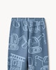 image 4 of F&F Boys Cotton Rich Vehicle Print Joggers in Blue