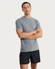 image 1 of F&F Active ULTRARUN Seamless Short Sleeved T-Shirt in Grey