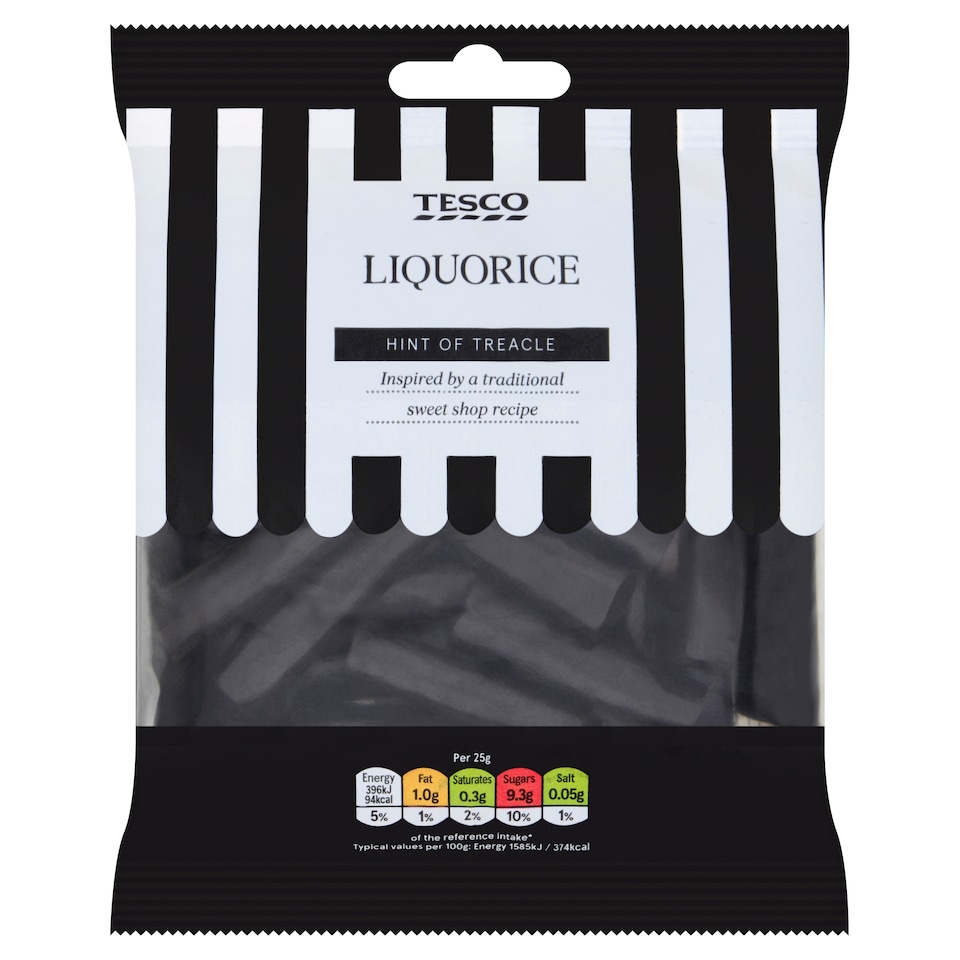 Tesco Liquorice 250G