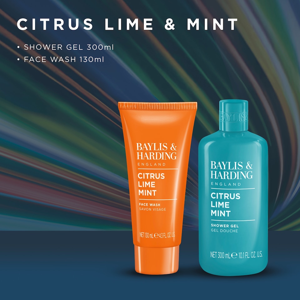 image 1 of Baylis & Harding Citrus, Lime & Mint Men's Dry Bag Essentials Gift Set