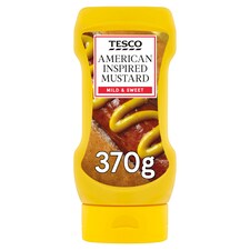 Tesco American Style Mustard 370G