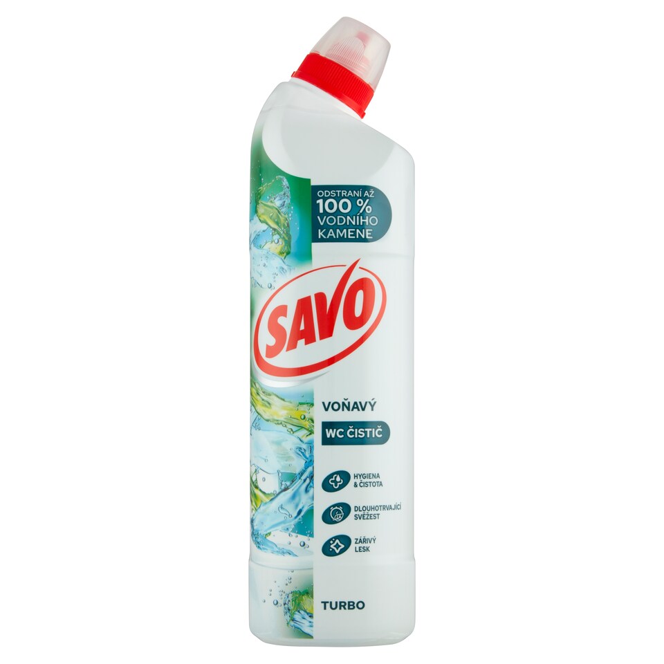 Obrázek 1 pro produkt Savo WC čistič Turbo 750ml