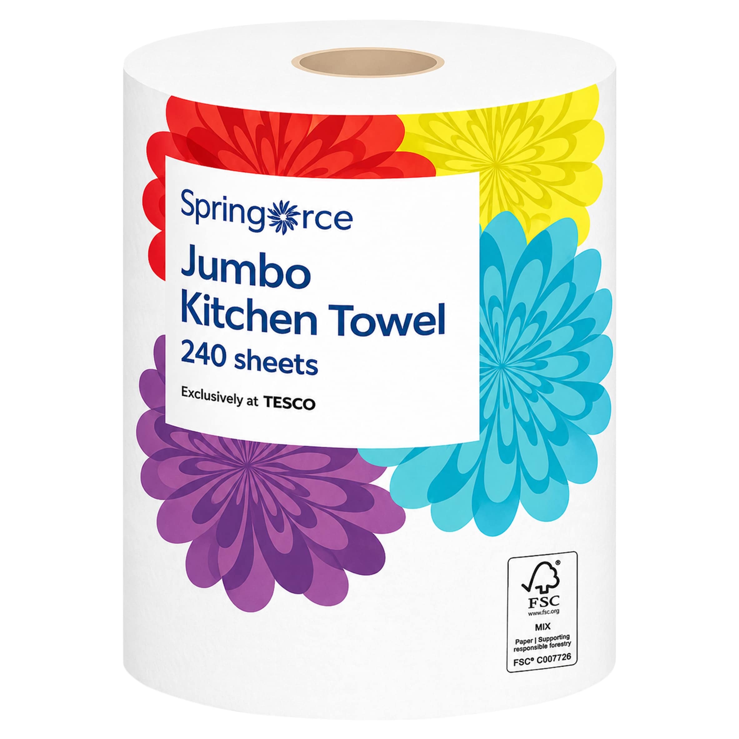 Springforce Jumbo Kitchen Towel 240 Sheets