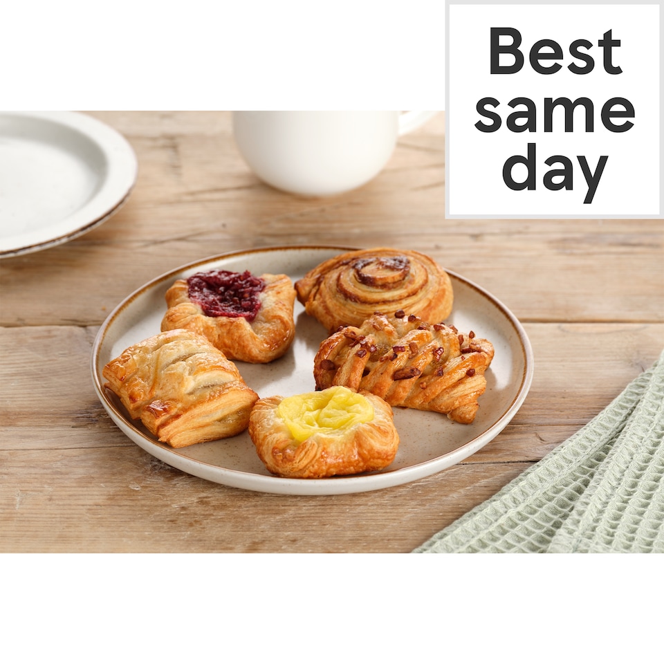 image 1 of Tesco Mini Danish Pastries Selection 5 Pack