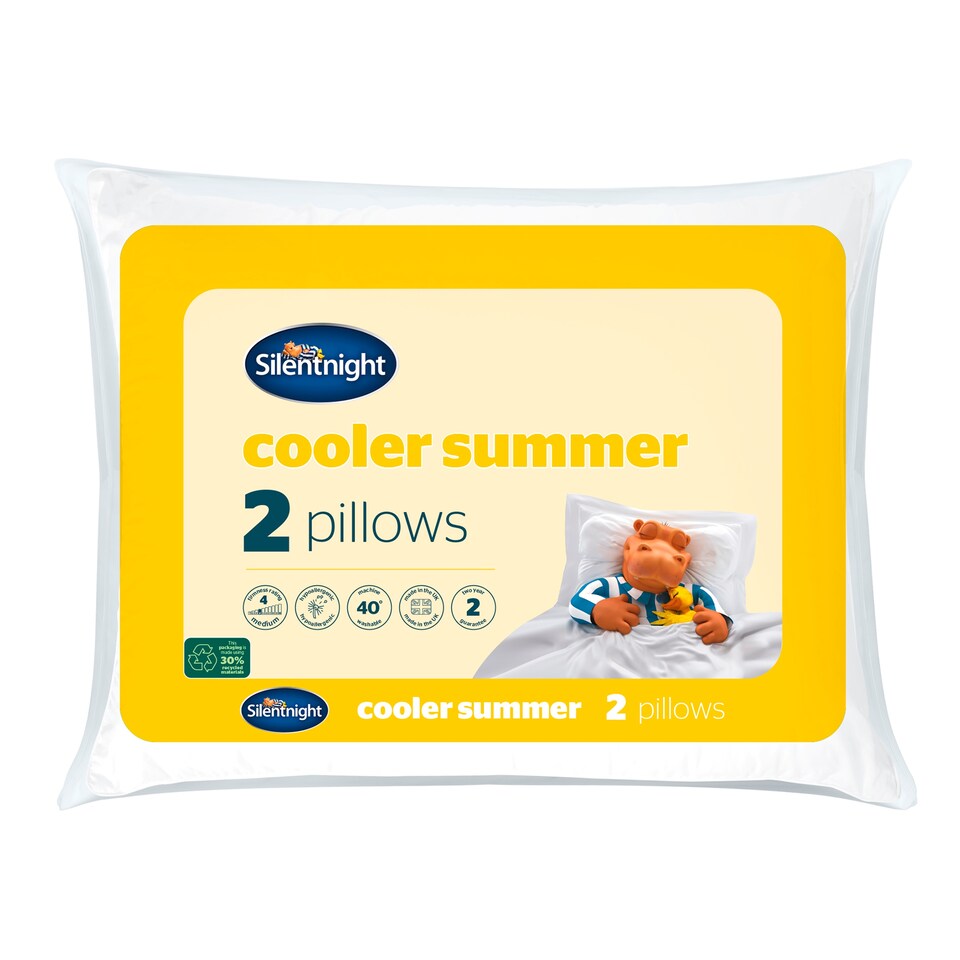 image 1 of Silent Night Summer Cool Pillow Pair