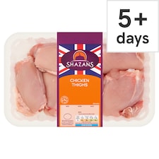 Shazans Skinless Chicken Thighs 1Kg