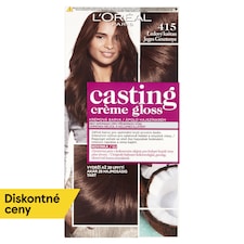 L'Oréal Paris Casting Creme Gloss, semipermanentná farba 415 ĽADOVÝ GAŠTAN, 48 +72 +60 ml