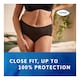 image 3 of TENA Silhouette Incontinence Pants Black Large 8 Pack