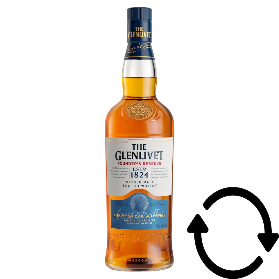 The Glenlivet Founders Reserve whiskey 40% 0,7 l