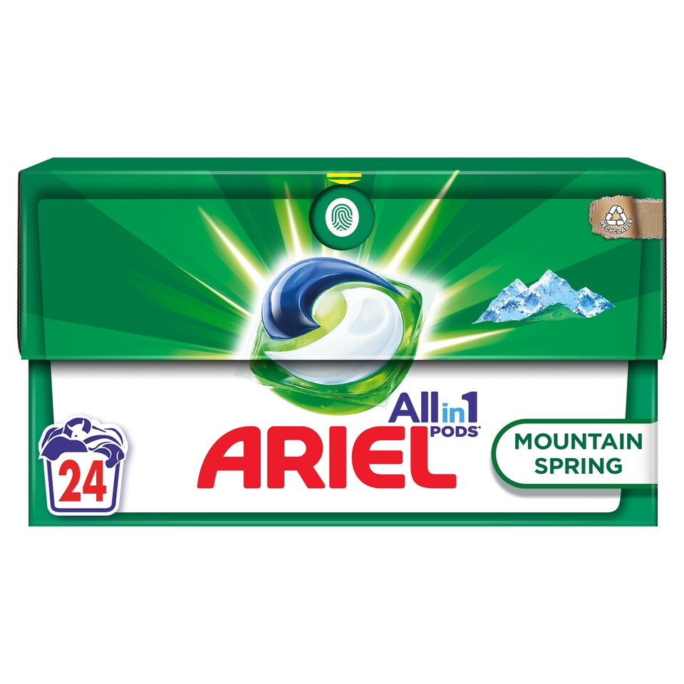 Ariel All-in-1 PODS Mosókapszula 24 Mosáshoz  1. kép