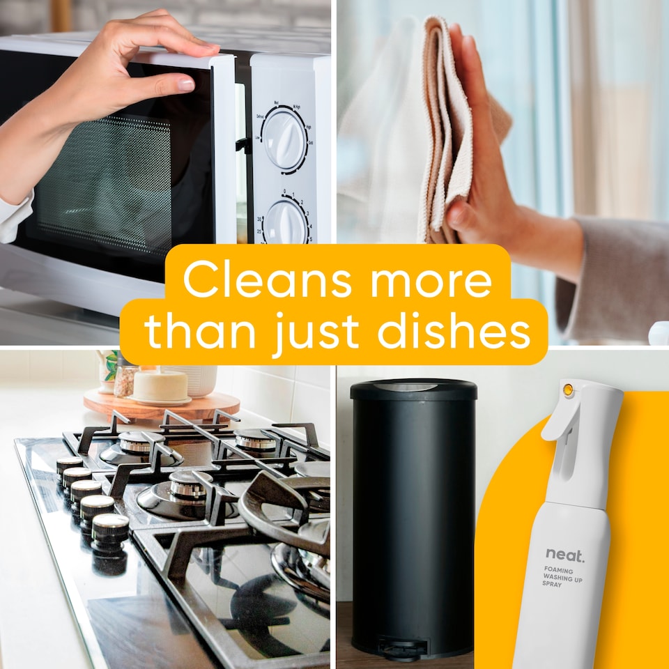 image 1 of Neat Foaming Washing Up Spray Starter Pack Mango & Fig 30Ml