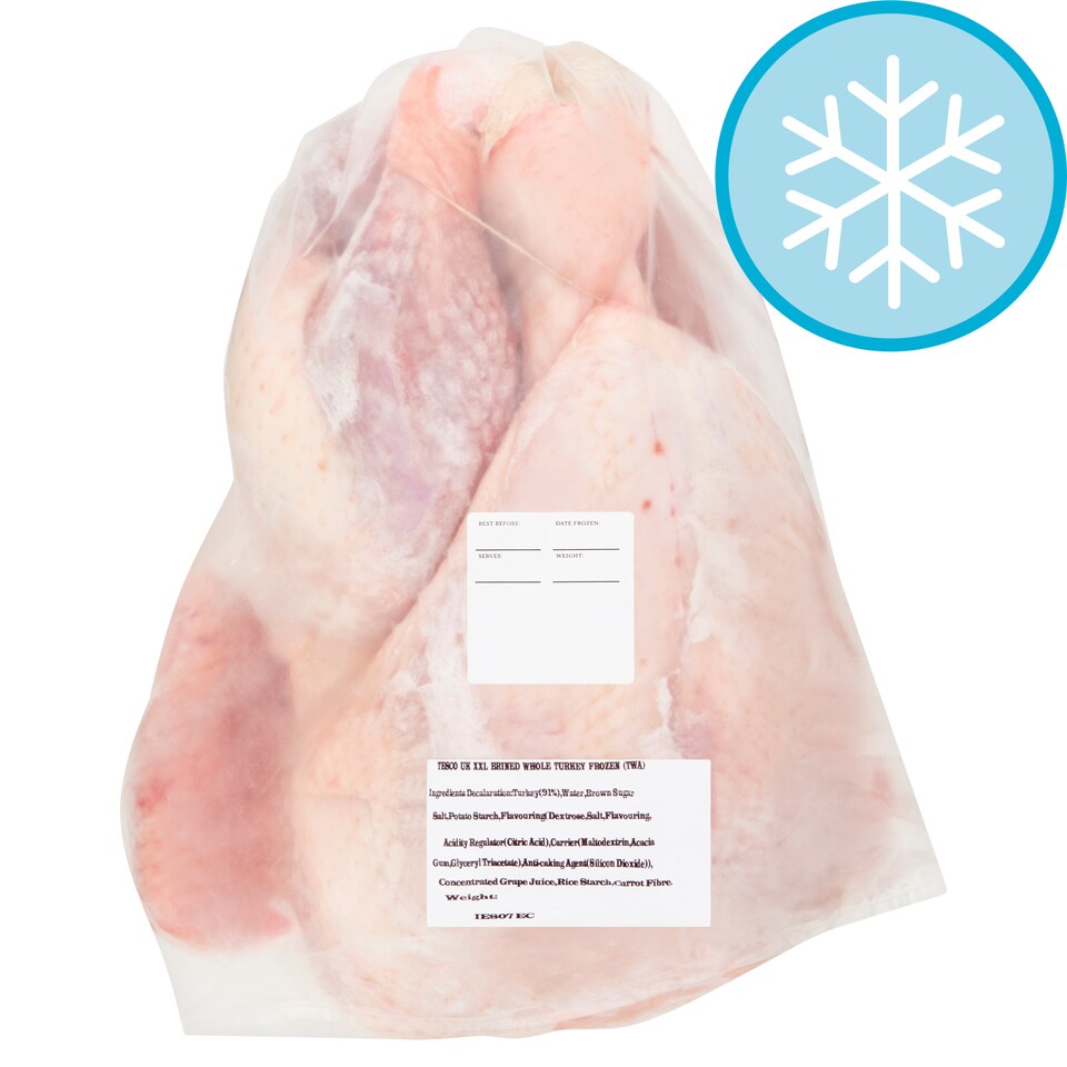 Tesco British Turkey Whole Bird Extra Extra Large 8.9-10.6kg