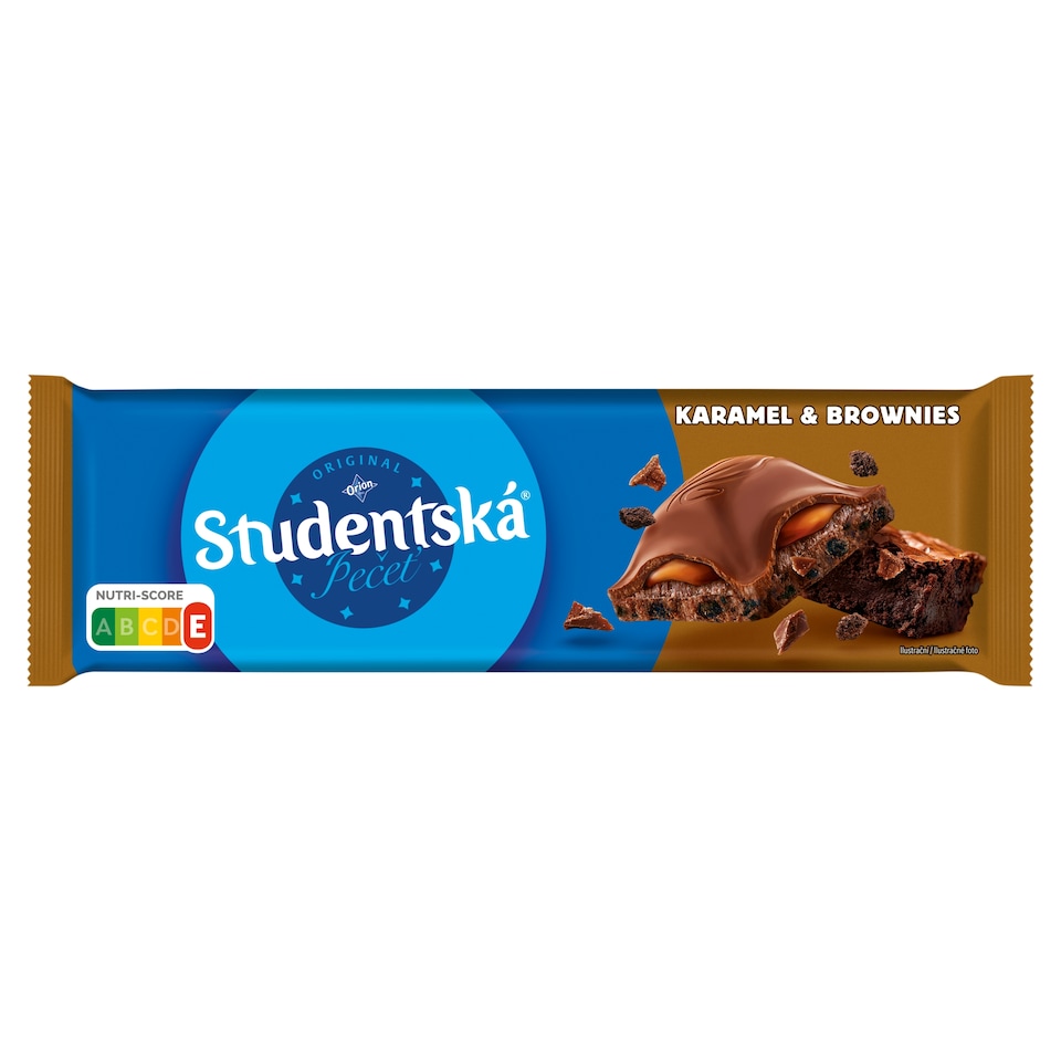 ORION Študentská pečať Caramel & Brownies 240 g