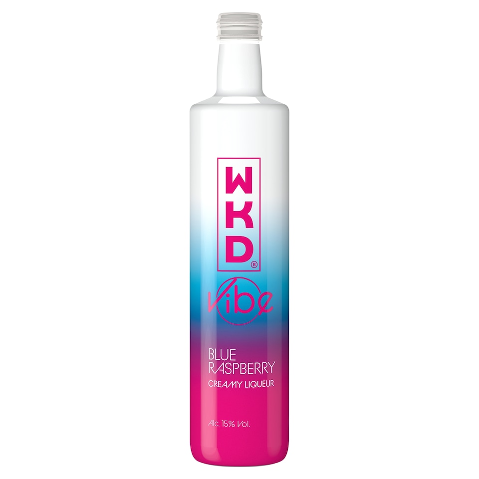 WKD Vibe Creamy Liqueur - Blue Raspberry 500ml