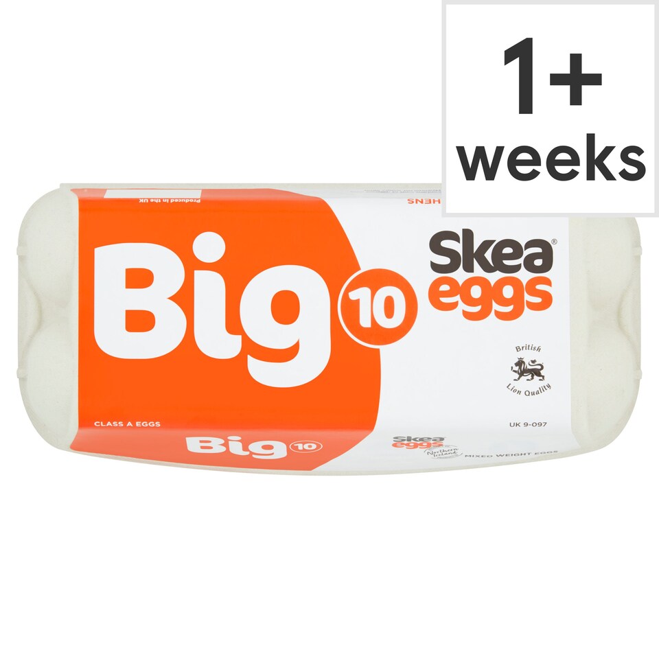Skea Big 10 Eggs Tesco Groceries